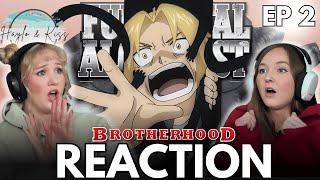 This Is HORRIBLE!! | FMA BROTHERHOOD | Reaction Ep 2
