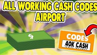 ROBLOX AIRPORT TYCOON CODES ALL WORKING FOR 45K CASH