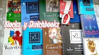 Blocks, Sketchbooks y papel de dibujo