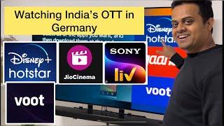 Watching Indian OTT's in Germany on Fire TV II Disney Hotstar I JIOcinema I SonyLIV I Surfshark vpn