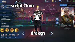 script skin Chou jadi draken by ryuza official