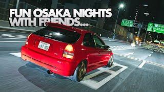 Fun Osaka nights with friends…