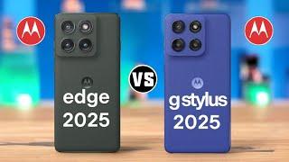 Motorola Edge 2025 vs Motorola Moto G Stylus 2025