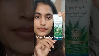 Himalaya Neem Facewash ph test#shorts#skincare#phtest