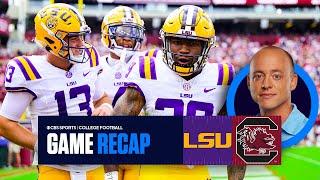 No. 16 LSU rallies to avoid the upset at South Carolina | On Field Recap