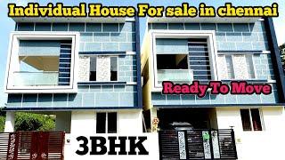 Individual House For Sale In East Tambaram | Ready To Move | 3Bhk Duplex Villa | Band Half Brothers