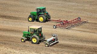 Seeding Oats and Alfalfa