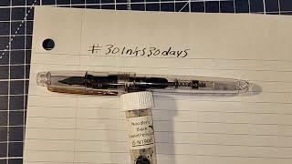 #30inks30days day 28 Noodlers Black