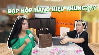 Chị Ca Nô MẠNH TAY ĐẬP HỘP hàng loạt ĐỒ HIỆU | Lê Nhân & Trà Ngọc