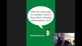 How Do You Monetize A Poetry Blog?