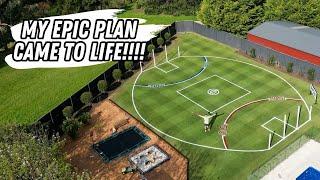 I made the MCG in my backyard before the AFL grand final!!!!! Full process and backstory