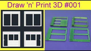 Draw 'n' Print 3D #001 - Starting out doing design and printing in 3D Resin