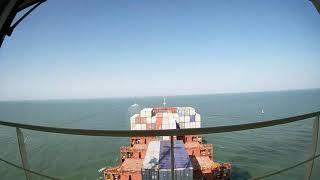 Arrival Port Qasim,Pakistan Maersk Container Vessel