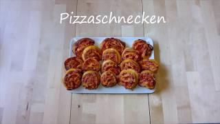 Pizzaschnecken I Fingerfood I einfach schnell gezaubert