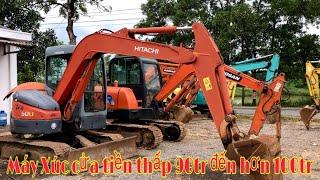 Máy Xúc Đào Cửa Tiền Thấp Dành Cho Anh Em Muốn Khởi Nghiệp Máy Giá Từ Vài Chục Đến Hơn 100tr