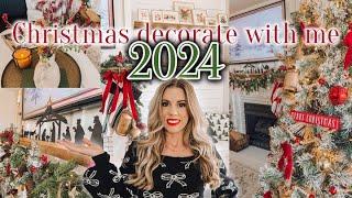 CHRISTMAS 2024 DECORATE WITH ME| CHRISTMAS DECORATING IDEAS