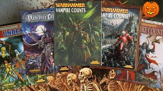 A History of Warhammer Fantasy Undead Vampire Counts Armybooks