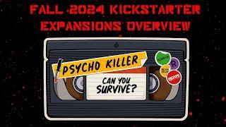 Psycho Killer '24 Kickstarter Expansions: Card Games