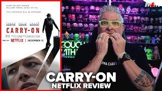 Carry-On (2024) Netflix Movie Review | Taron Egerton Races an Airplane!