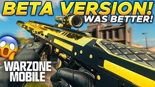 Warzone Mobile BETA Was More OPTIMIZED!!