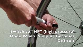 BIKETUBE's Air Handler Mini bicycle pump. biketubebrand.com