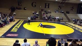 Steven Arce - Wrestling dual THS vs EGHS