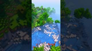 I’m Transforming This Island in Survival Minecraft | Part 2 #minecraft #trending #gaming #build