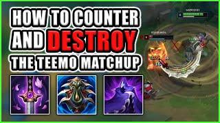 How To Counter And DESTROY Teemo | Renekton Vs Teemo | Commentary #10