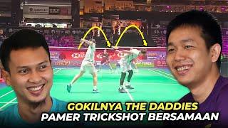 Makin Tua Makin Gokil.!! Ahsan Hendra Kompak Pamer Trickshot Behind the Back