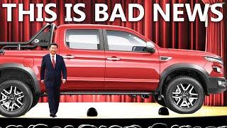 China Reveals ALL NEW $25,000 Pickup Truck That Shocks The Entire Industry