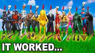 I Pretended To Be EVERY Boss In Fortnite History