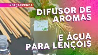 Minicurso com Peter Paiva: difusor de aromas e água para lençóis