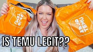 TEMU HAUL | IS TEMU LEGIT | TEMU REVIEW | HOTMESS MOMMA MD