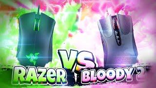 RAZER vs BLOODY 2! СРАВНЕНИЕ МЫШЕК ДЛЯ ПВП! BLOODY A9 VS RAZER ESSENTIAL! + КОНКУРС НА РЕЙЗЕР!