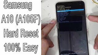Samsung A10 Hard Reset SM-A105f Hard Reset unlock Without Pattern And Security Pin