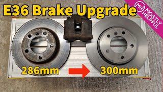 BMW E36 - CHEAP big brake upgrade using E46 325Ci parts