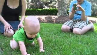 Baby Otis Rocking in Maclay Garden