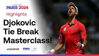 Novak Djokovic One Set Away From Golden Slam!  Men's Single Olympic Final #Paris2024