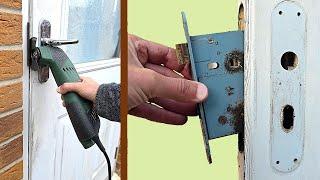 Broken door lock replacement