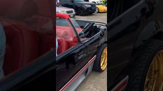 Killa Kyleon Fox Body on D’s #mustang #menace #houston #daytons #foxbody #ford