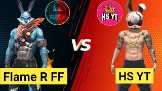 ​@flamerffexe vs HS YT  এডিট কিং এর সাথে 1v1 কে জিতবে  Best 1v1 Clash Fight || Noob Prank