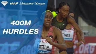 Shamier Little 53.41 Wins Women's 400m Hurdles - IAAF Diamond League Lausanne 2018