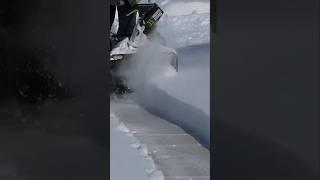 So Done With Winter! EGO V/S Deep Snow  #snow #winter
