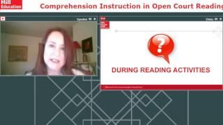 Webinar: Comprehension Instruction in Open Court Reading