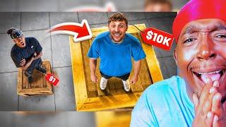 SIDEMEN $1 vs $10,000 MYSTERY BOX (REACTION)