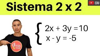 Rápido e Fácil | Sistemas Lineares 2x2 | Exercícios