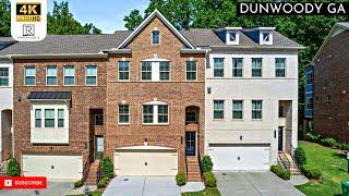 Like NEW Townhouse for Sale Dunwoody GA - 4 Bed, 3.5 Bath- Gated Community mins to Dunwoody Village!