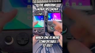 The Anbernic RG406H VS. RG406V - Which one is comfier to use?  #shorts #gaming