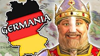 Can I Create GERMANY in Crusader Kings 3 WITH MY GAME STUCK IN GERMAN? (I don't speak German!)