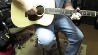 Larrivee D40 Acoustic Guitar Demonstration